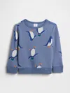 Gap Factory Babygap Crewneck Sweatshirt In Blue