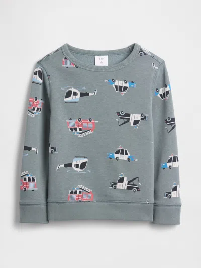 Gap Factory Babygap Crewneck Sweatshirt In Gray