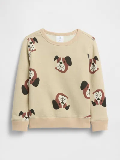 Gap Factory Babygap Crewneck Sweatshirt In Nude
