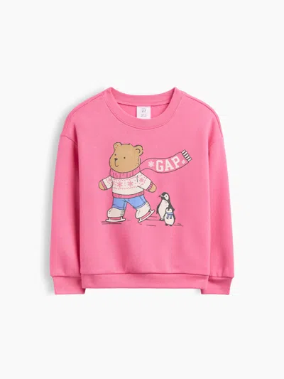 Gap Factory Babygap Crewneck Sweatshirt In Pink