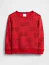 Gap Factory Babygap Crewneck Sweatshirt In Red