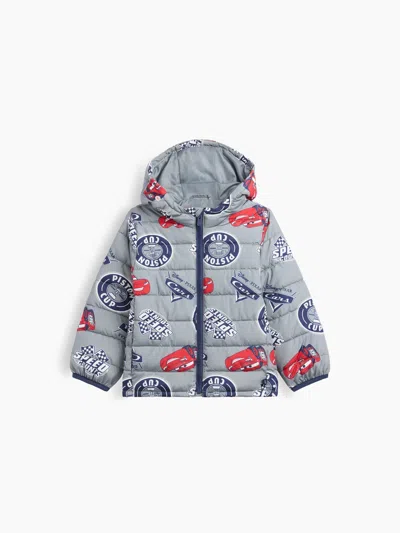 Gap Factory Babygap × Disney Cars Puffer Jacket In Gray