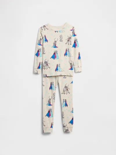 Gap Factory Babygap × Disney Frozen 100% Organic Cotton Pj Set In Neutral