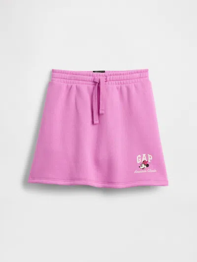 Gap Factory Babygap × Disney Minnie Mouse Pull-on Logo Skort