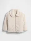 Gap Factory Babygap Faux-fur Jacket In White