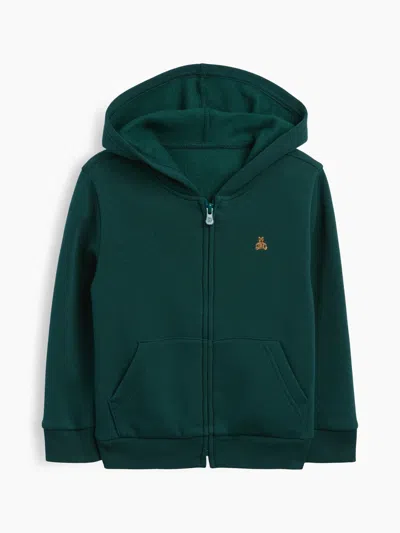 Gap Factory Babygap Fleece Zip Hoodie In Blue