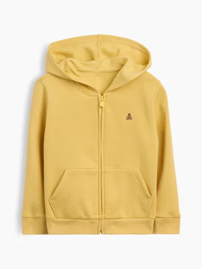 Gap Factory Babygap Fleece Zip Hoodie In Yellow