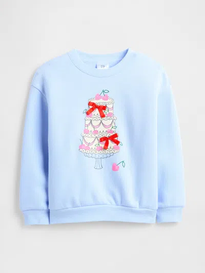 Gap Factory Babygap Graphic Sweatshirt In Blue
