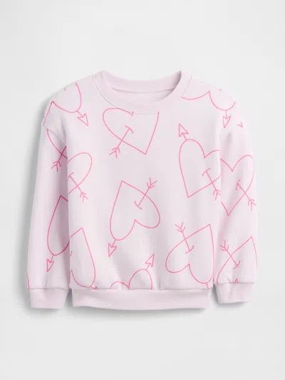 Gap Factory Babygap Graphic Sweatshirt In Pink