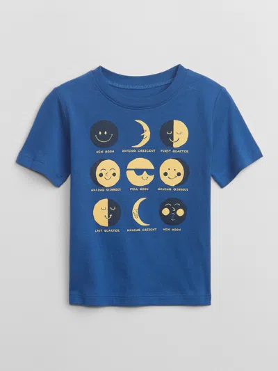 Gap Factory Babygap Graphic T-shirt In Blue