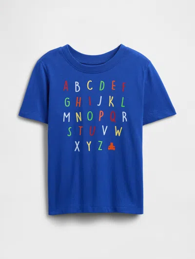 Gap Factory Babygap Graphic T-shirt In Blue