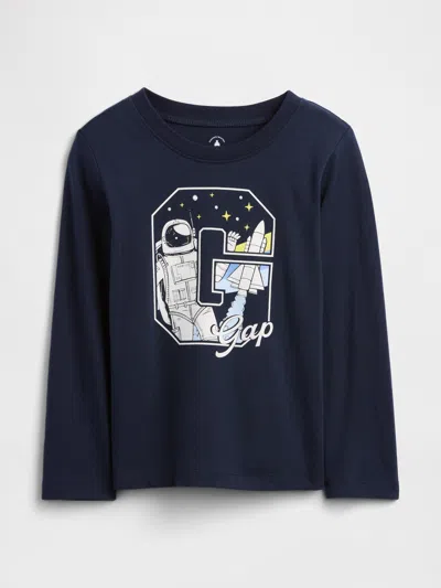 Gap Factory Babygap Graphic T-shirt In Blue