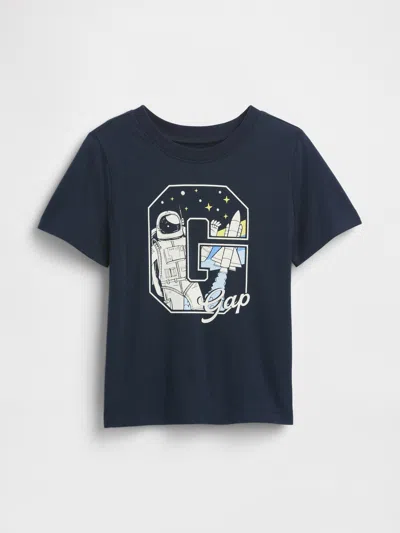 Gap Factory Babygap Graphic T-shirt In Blue