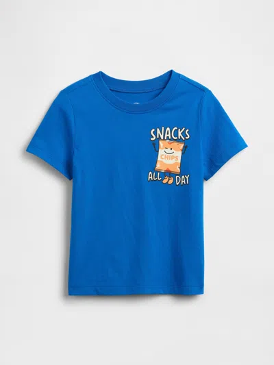 Gap Factory Babygap Graphic T-shirt In Blue