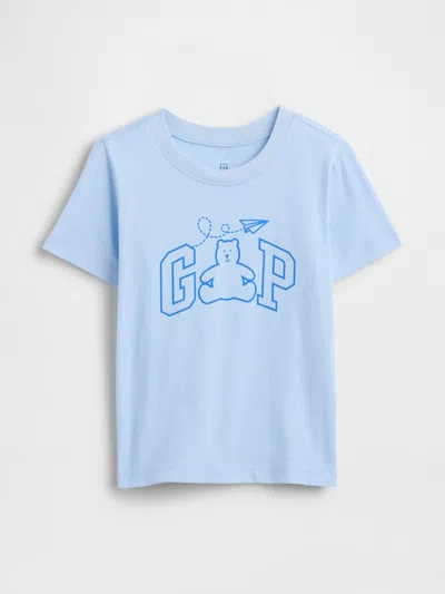 Babygap Graphic T-shirt In Blue from Gap Factory
