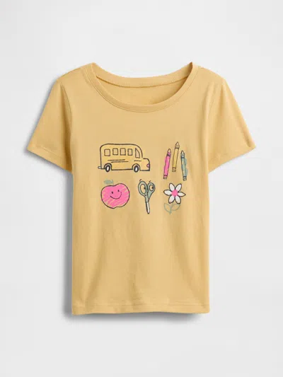 Gap Factory Babygap Graphic T-shirt In Brown