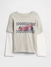 Gap Factory Babygap Graphic T-shirt In Gray