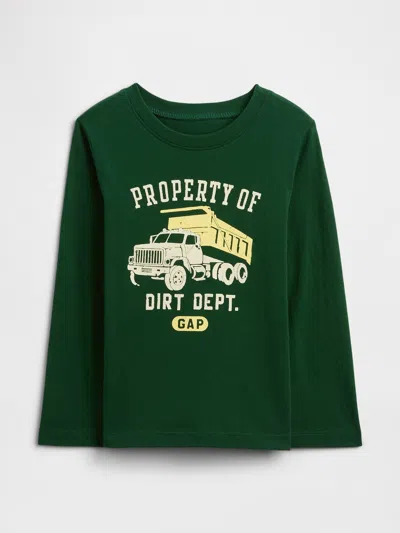 Gap Factory Babygap Graphic T-shirt In Green