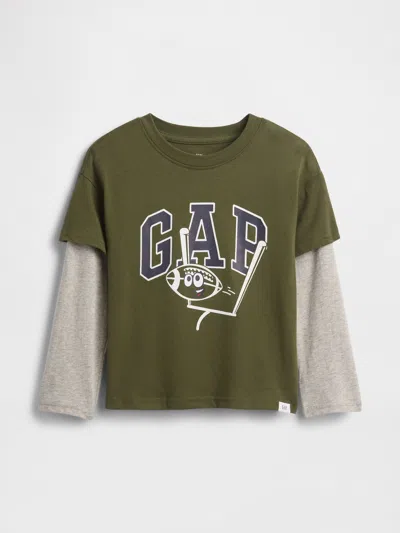 Gap Factory Babygap Graphic T-shirt In Multi