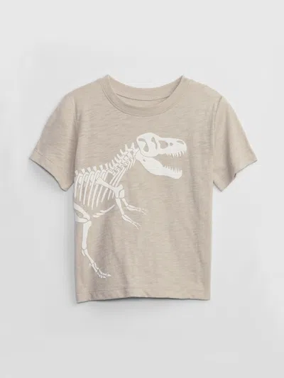 Gap Factory Babygap Graphic T-shirt In Neutral