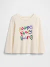 Gap Factory Babygap Graphic T-shirt In Nude