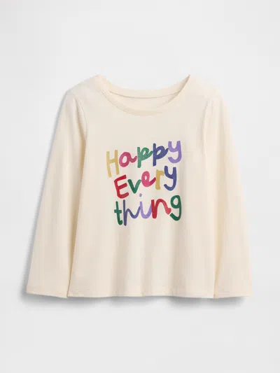 Gap Factory Babygap Graphic T-shirt In Nude