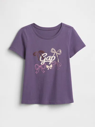 Gap Factory Babygap Graphic T-shirt In Purple