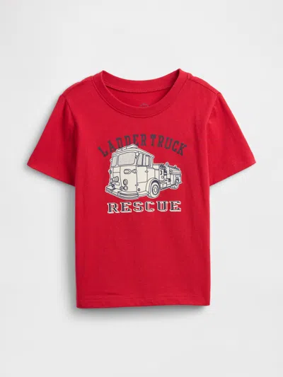 Gap Factory Babygap Graphic T-shirt In Red