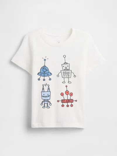 Gap Factory Babygap Graphic T-shirt In White