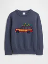 Gap Factory Babygap Intarsia Sweater In Gray