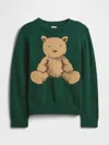 Gap Factory Babygap Intarsia Sweater In Green