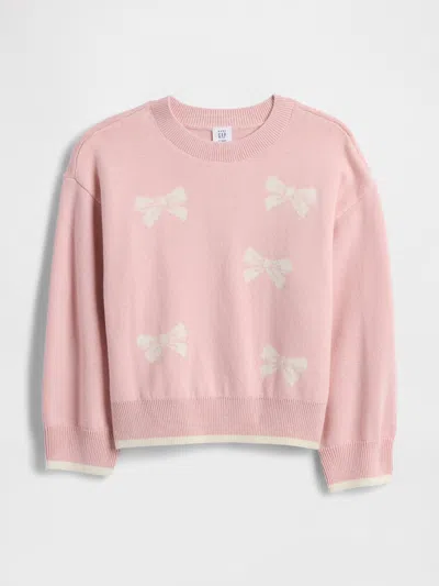 Gap Factory Babygap Intarsia Sweater In Pink