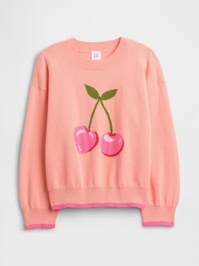 Gap Factory Babygap Intarsia Sweater In Pink