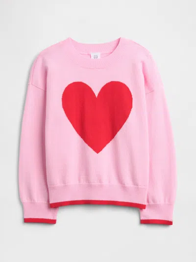 Gap Factory Babygap Intarsia Sweater In Pink