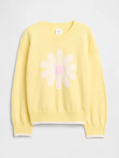 Gap Factory Babygap Intarsia Sweater In Yellow