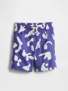 Gap Factory Babygap Linen-blend Pull-on Shorts In Multi