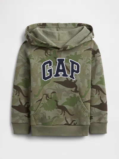 Gap Factory Babygap Logo Hoodie In Green