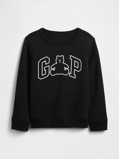 Gap Factory Babygap Logo Sweatshirt In Black