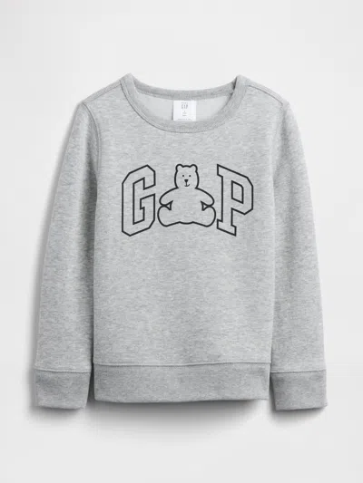 Gap Factory Babygap Logo Sweatshirt In Gray