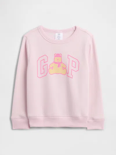 Gap Factory Babygap Logo Sweatshirt In Pink