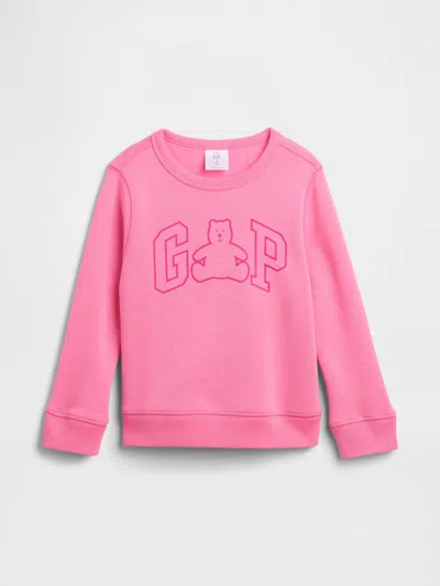 Gap Factory Babygap Logo Sweatshirt In Pink