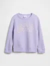 Gap Factory Babygap Logo Sweatshirt In Purple