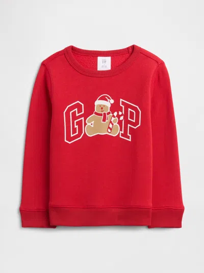 Gap Factory Babygap Logo Sweatshirt In Red