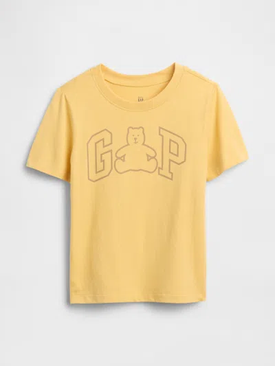 Gap Factory Babygap Logo T-shirt In Yellow