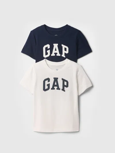 Gap Factory Babygap Logo T-shirt (2-pack) In Blue
