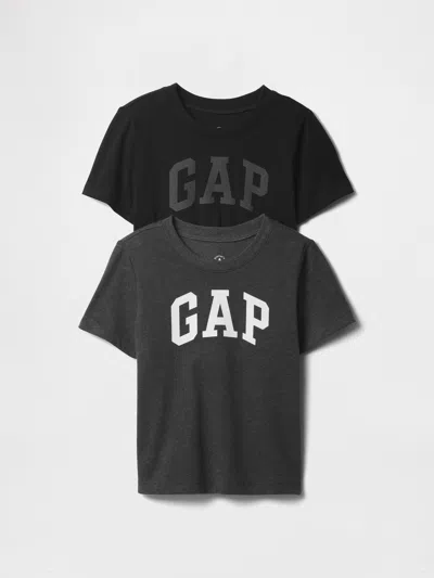 Gap Factory Babygap Logo T-shirt (2-pack) In Black