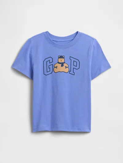 Gap Factory Babygap Logo T-shirt In Blue