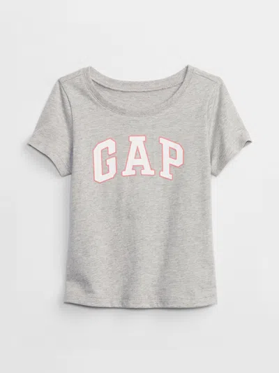 Gap Factory Babygap Logo T-shirt In Gray