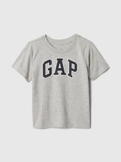 Gap Factory Babygap Logo T-shirt In Gray