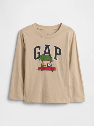 Gap Factory Babygap Logo T-shirt In Neutral